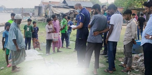 খুলনা ভৈরব নদ থেকে যুবকের ভাসমান মরহেদ উদ্ধার