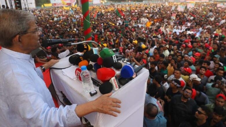 দেশের মানুষ আওয়ামী লীগকে চায় না……