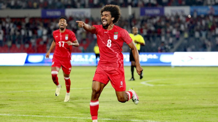 হামজা চৌধুরীর গোল