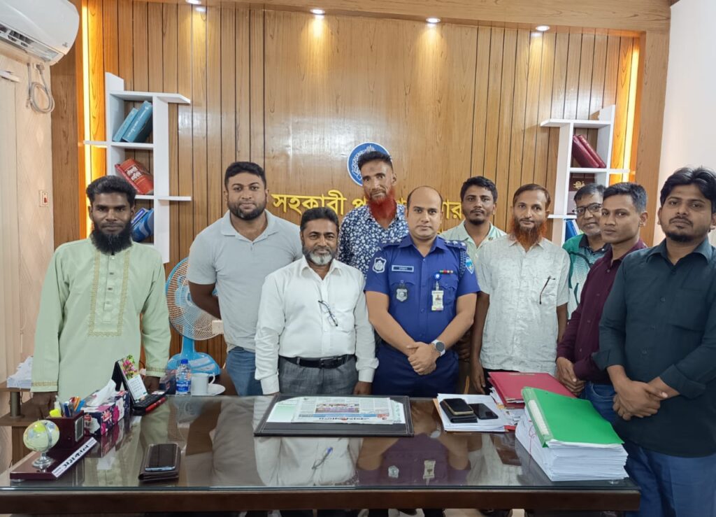 চন্দনাইশ প্রেসক্লাবের সাথে মতবিনিময় সহকারী পুলিশ সুপারের সাথে