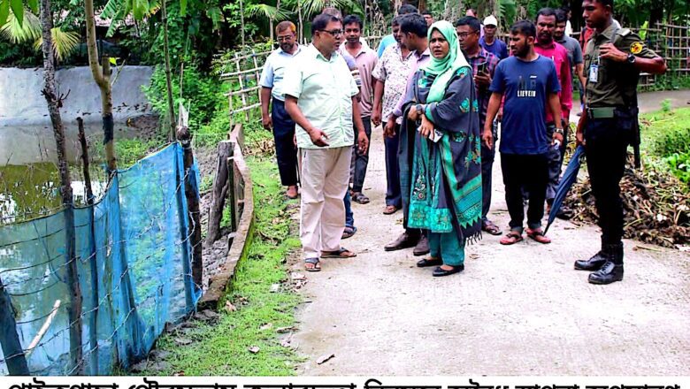 পাইকগাছা পৌরসভায় জলাবদ্ধতা নিরসনে অবৈধ স্থাপনা অপসারণ সহ নানা পদক্ষেপ গ্রহণ