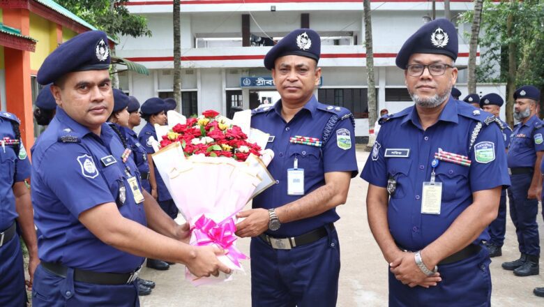 শ্রীবরদী থানা পরিদর্শন করলেন পুলিশ সুপার মোঃ আমিনুল ইসলাম