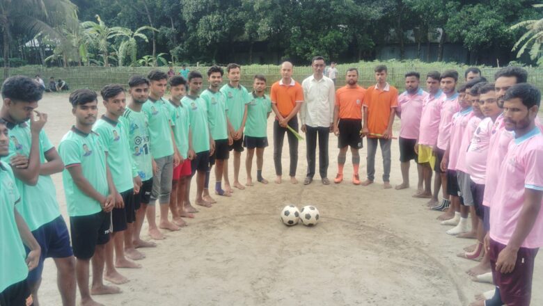 শ্রীবরদীতে জনকল্যাণ ফাউন্ডেশন এর উদ্যোগে মিনিবার ফুটবল টুর্নামেন্ট শুরু
