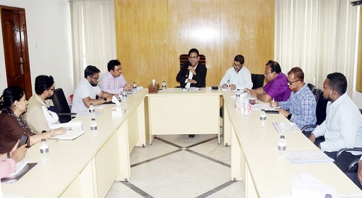 কেসিসির প্রকল্প বাস্তবায়নের অগ্রগতি পর্যালোচনা সভা