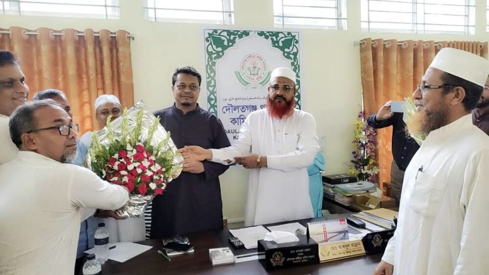 লাকসাম দৌলতগঞ্জ গাজীমুড়া কামিল মাদরাসাএডভোকেট সুজন গভর্ণিংবডির সভাপতি মনোনীত