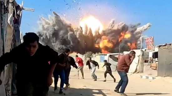 গাজায় হামলা