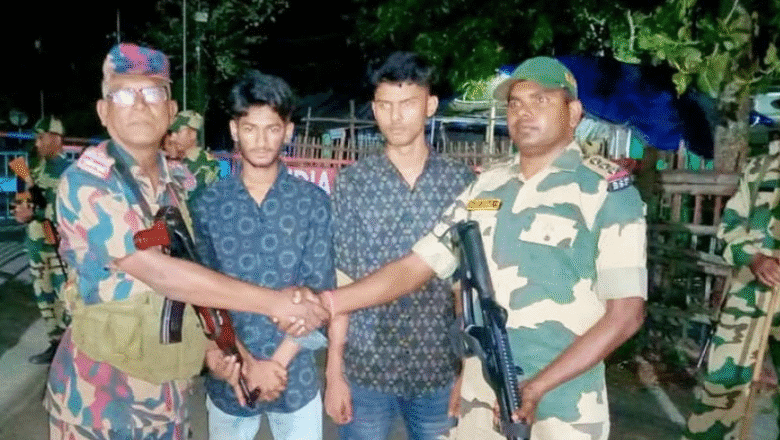 ৮ ঘণ্টা পর দুই বাংলাদেশিকে ফেরত দিয়েছে বিএসএফ