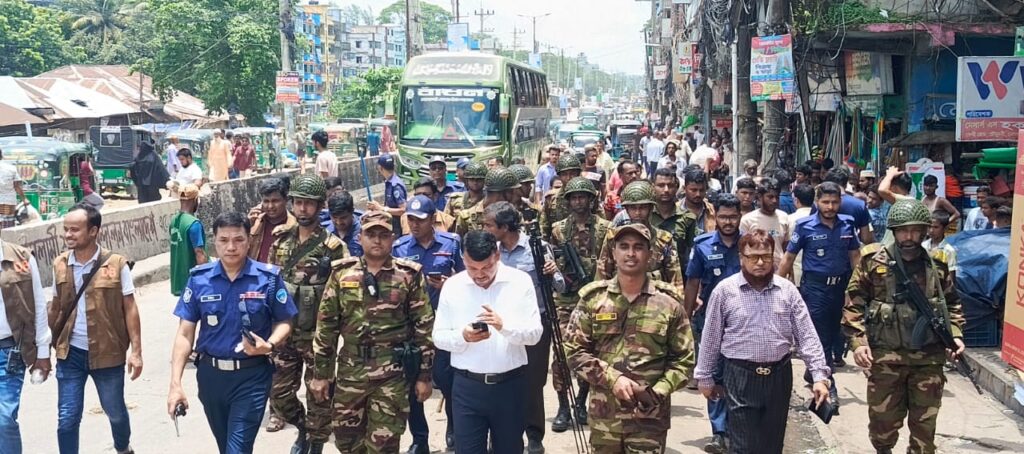 যৌথবাহিনীর উচ্ছেদ