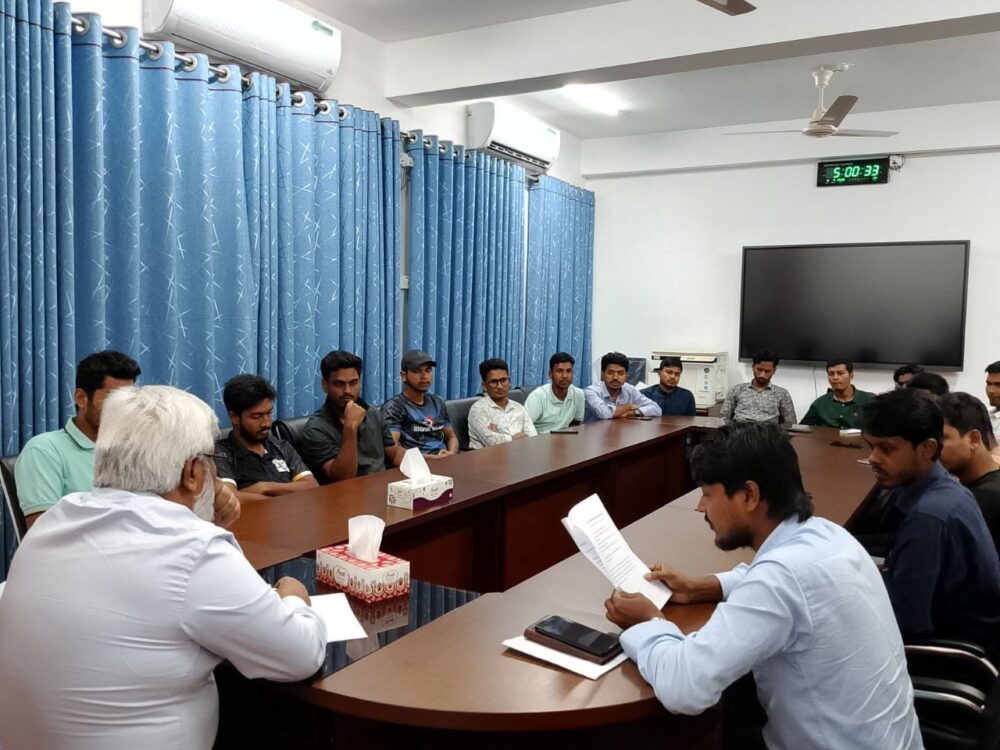 শাকসু নির্বাচনের দাবিতে শিক্ষার্থীদের প্রতিনিধিদলের প্রশাসনের সঙ্গে ফলপ্রসূ বৈঠক