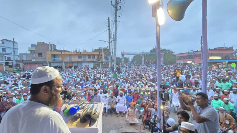 ইসলামপন্থীদের একবার সুযোগ দিন-কুষ্টিয়ায় গণসমাবেশে শায়খে চরমোনাই