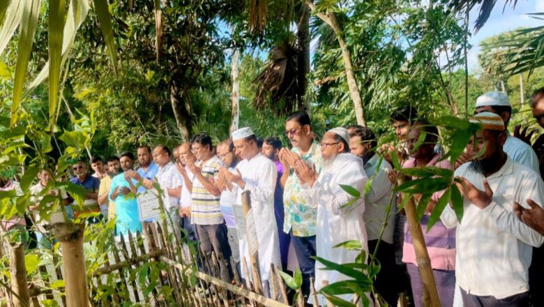 গণঅভ্যুত্থানে আত্মোৎসর্গকারী শহীদ রাসেলের পরিবারে আর্থিক অনুদান ও ছাগল প্রদান