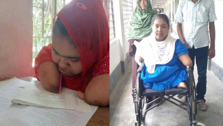 হাত-পা ছাড়া জন্ম নেওয়া অদম্য লিতুন জিরা’র চমক;