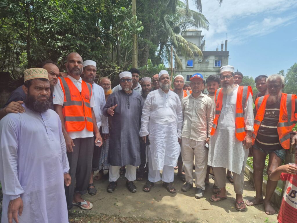 খাল পরিষ্কার কাজে উদ্বোধন