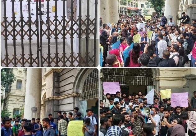 শিক্ষক ও শিক্ষার্থীদের ওপর হামলা; তালা দিয়ে ক্লাস পরীক্ষা বর্জন