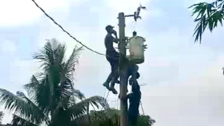 আমতলিতে ট্রান্সফরমার লাগাতে গিয়ে বিদ্যুৎ এর লাইনম্যানের মৃত্যু
