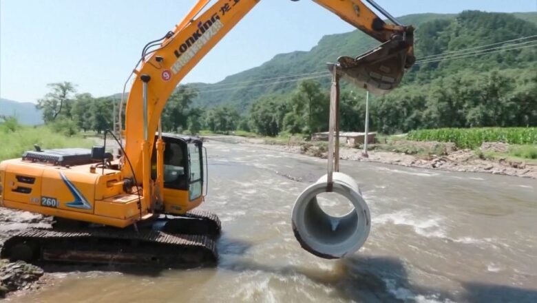 চীনে মাত্র ৮ ঘণ্টাতেই সেতু মেরামত