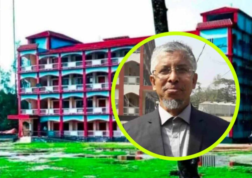 সুবর্নচরে বহিষ্কৃত প্রধান শিক্ষকের হাতে স্কুল সভাপতি লাঞ্ছিত 