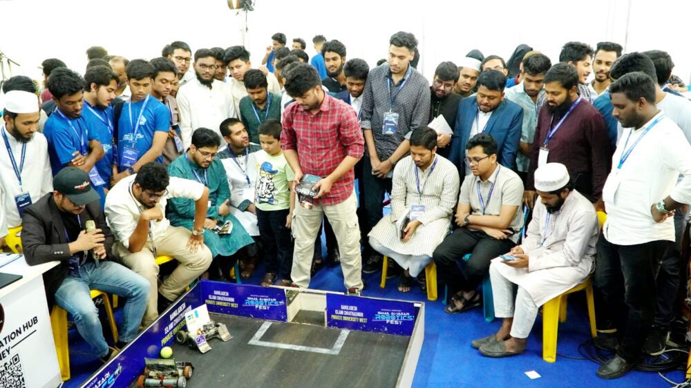 ছাত্রশিবিরের উদ্যোগে “ISMAIL AL- ZAZARI ROBOTICS FEST- 2025” অনুষ্ঠিত