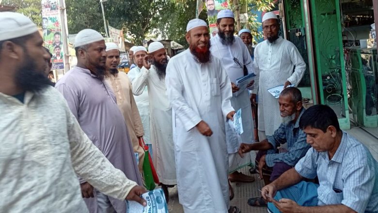 জনগণ পরিবর্তন চায় পুরোনো বন্দোবস্তে ফিরে যেতে চায় না, মুরাদনগরের বাঙ্গরা বাজার ও কামাল্লা ইউনিয়নে হাতপাখার প্রার্থী