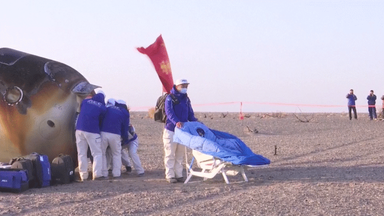 পৃথিবীতে ফিরে কৃতজ্ঞতা প্রকাশ করলেন চীনের শেনচৌ-২০ নভোচারীরা